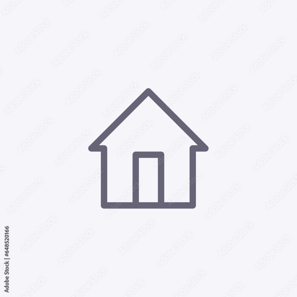 Home Icon for Web and App Design - Modern Home Symbol for Real Estate and Housin Home Icon for Web and App Design - Modern Home Symbol for Real Estate and Housin