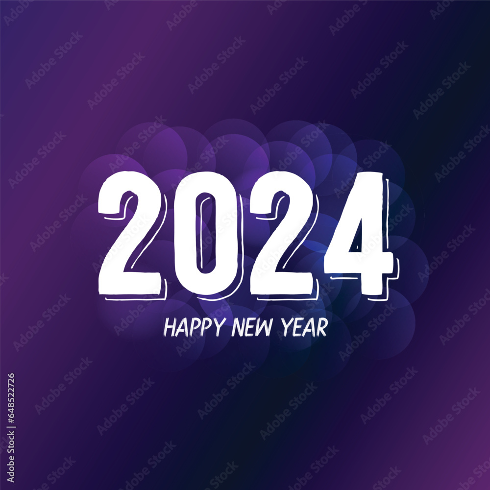 Stylish happy new year 2024 background
Stylish happy new year 2024 background