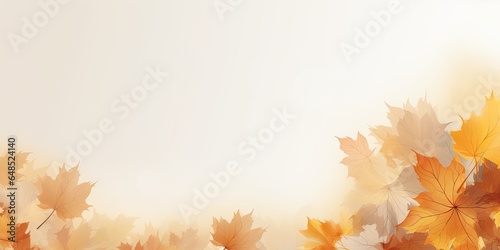 Nature canvas. Vibrant autumn foliage on white background. Symphony of fall colors. Seasonal beauty. Leaves in sunlight
