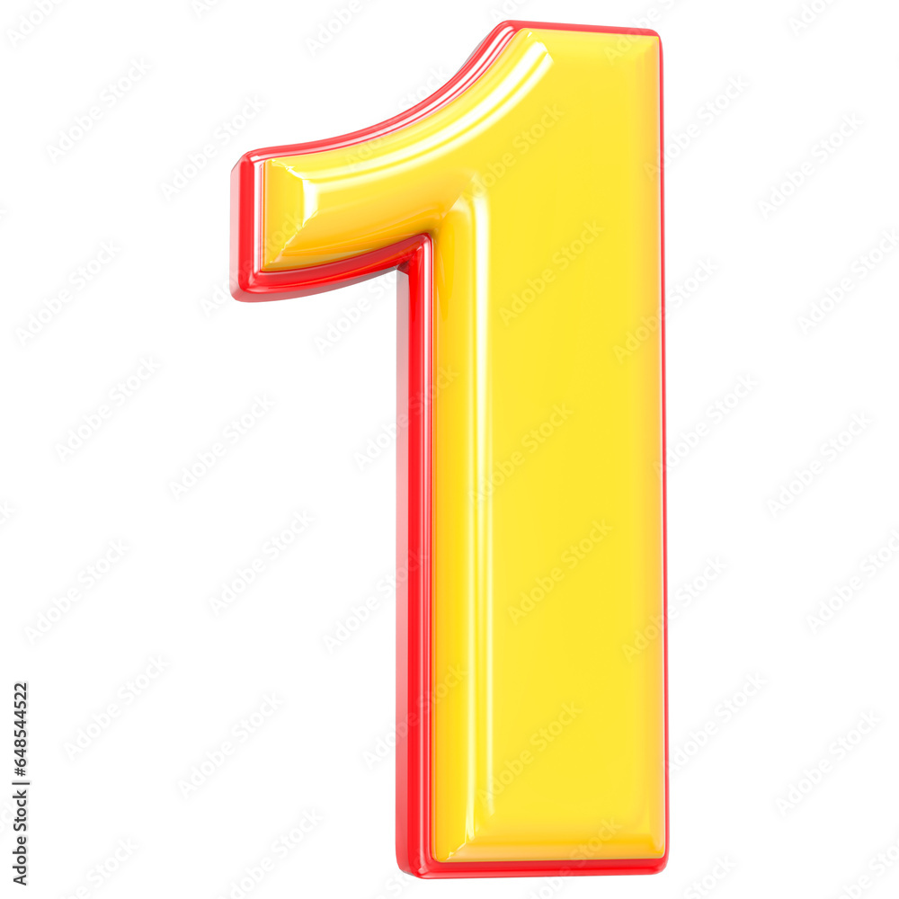 Number 3d render png transparent Number 3d render png transparent