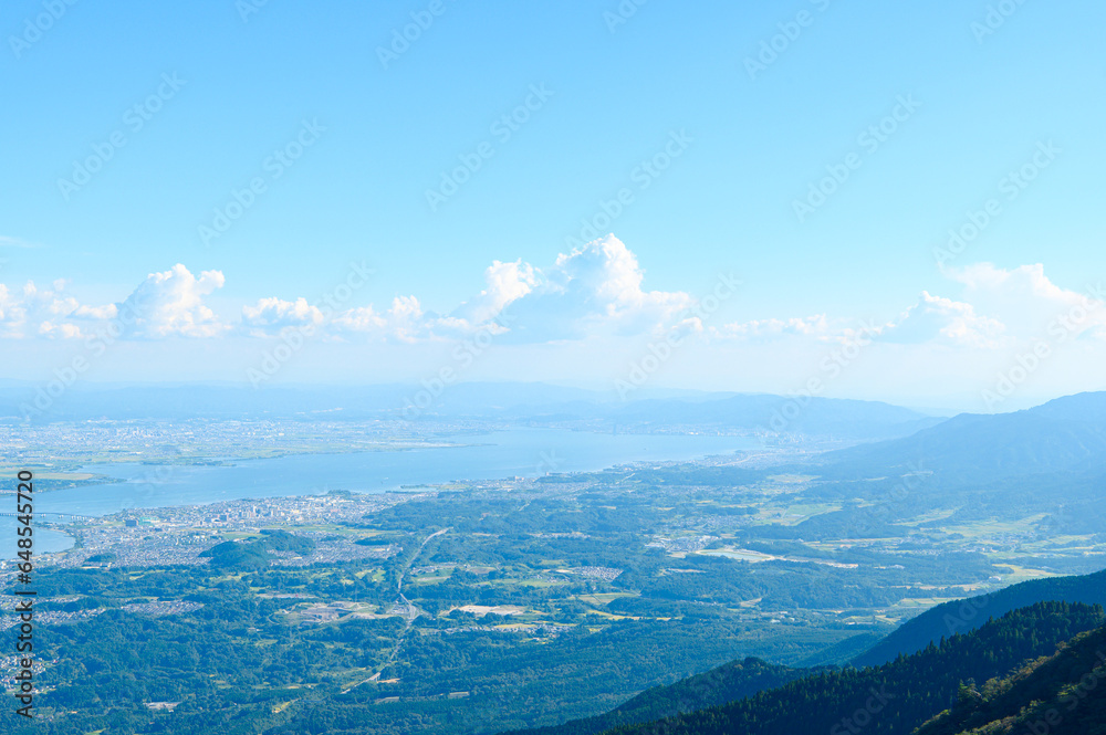 びわ湖バレイからの景色