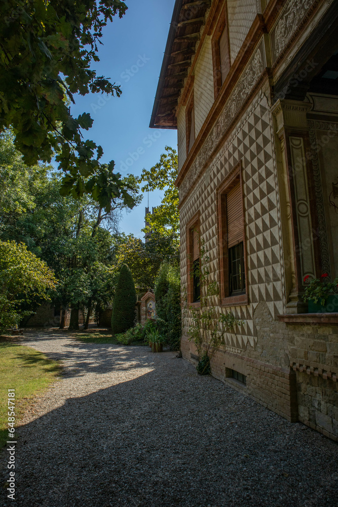 Borgo di Grazzano Visconti, provincia di Piacenza, Emilia Romagna
