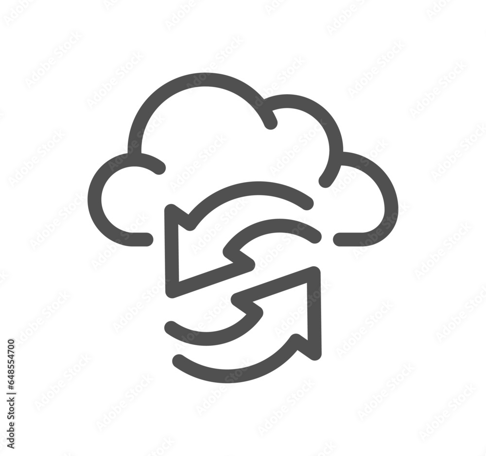 Data exchange related icon outline and linear vector. Data exchange related icon outline and linear vector.