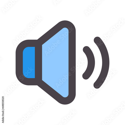 volume flat line icon