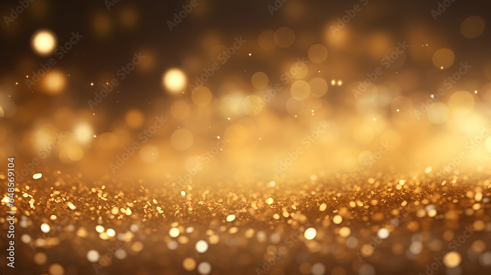 Golden glitter particles gently cascading down, creating a radiant and shimmering background for the Christmas holiday. This magical display of golden sparkle emits a captivating shine, reminiscent of Golden glitter particles gently cascading down, creating a radiant and shimmering background for the Christmas holiday. This magical display of golden sparkle emits a captivating shine, reminiscent of