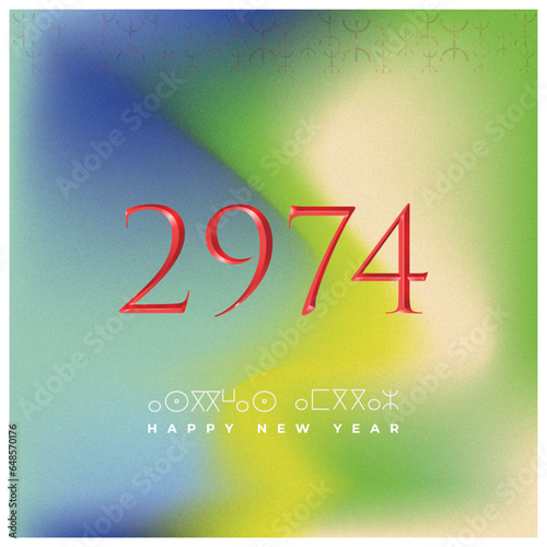 Amazigh new year post