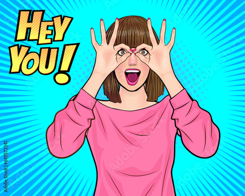surprise woman OMG looking wow 103