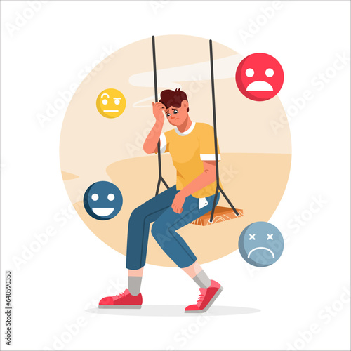 Emotional Unstable Illustration