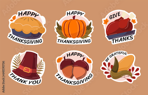 Thanksgiving Festivity Sticker