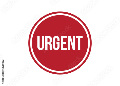 urgent red banner design vector illustration