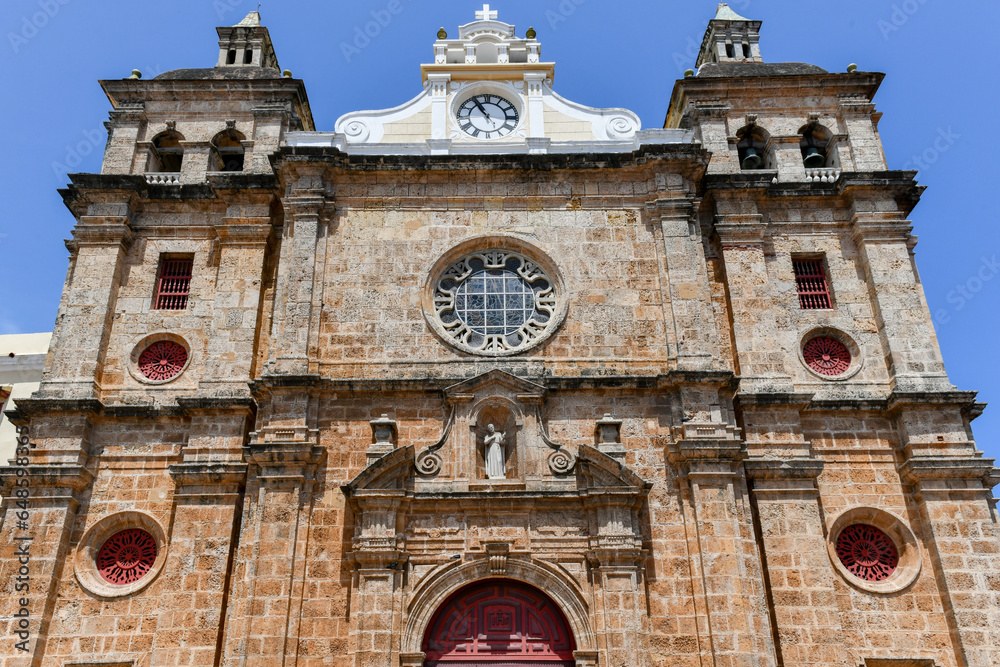 Obraz premium San Pedro Claver Sanctuary - Cartagena, Colombia