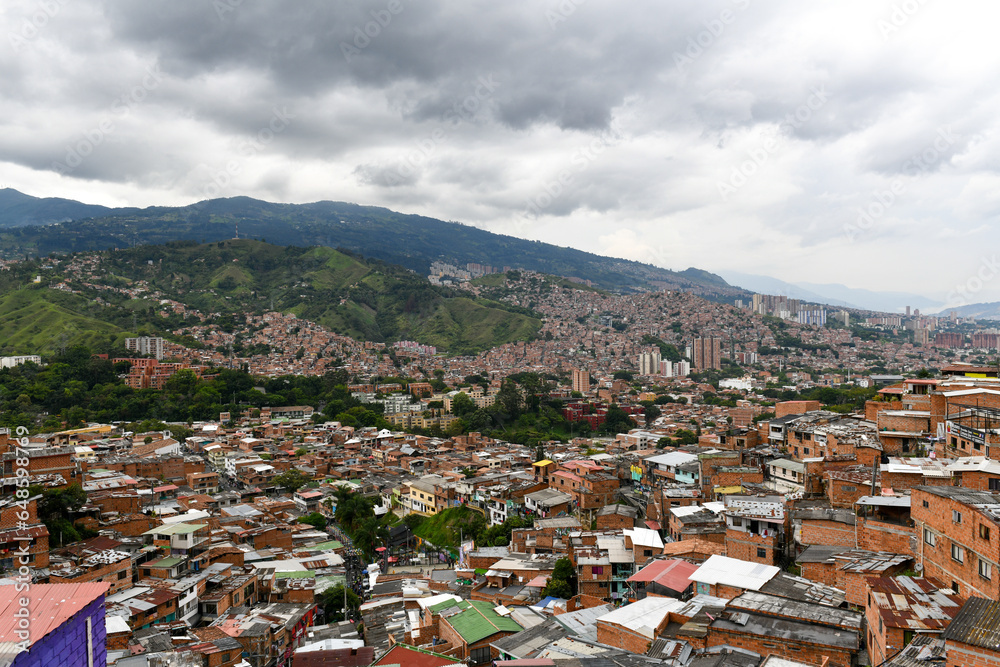 Fototapeta premium Comuna 13 - Medellin, Colombia