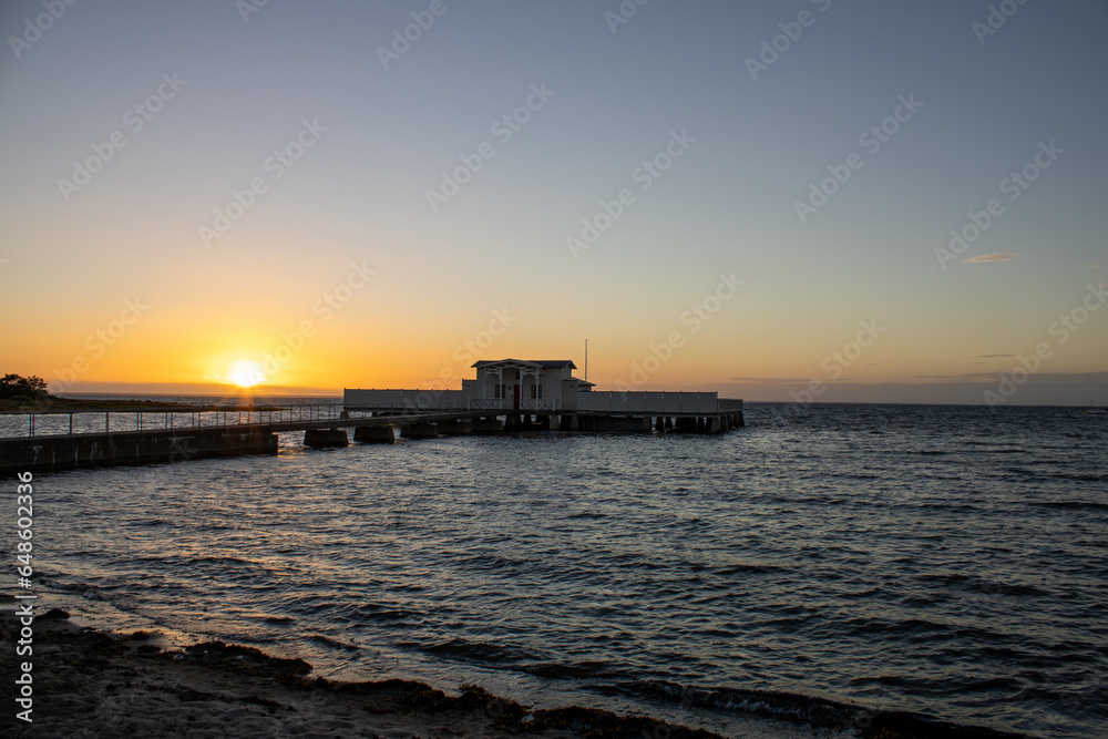 Borgholm Swedish Sunset Borgholm Swedish Sunset