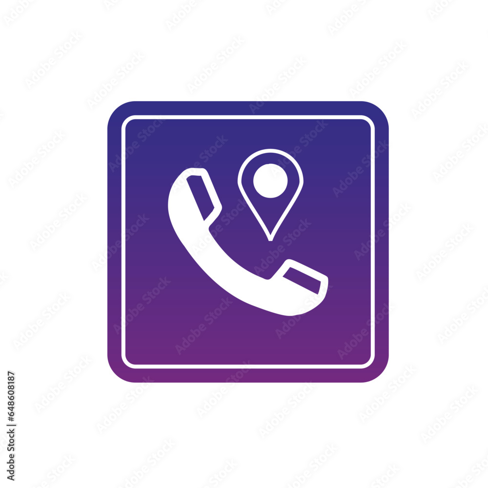 Telephone simple flat icon. Can be used for printing, mobile and web applications. Telephone simple flat icon. Can be used for printing, mobile and web applications.