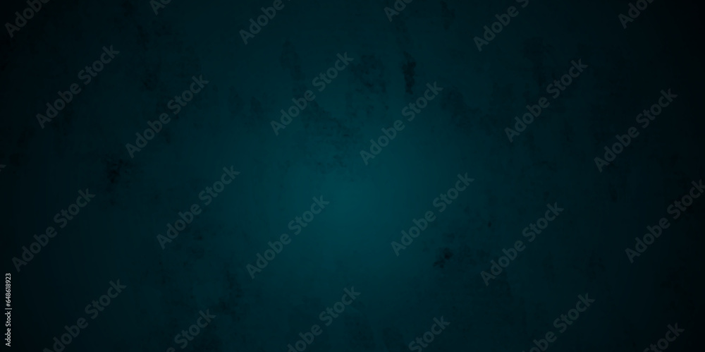 Dark black green chalk board and grunge banner background. Education and reading concept classroom board and wall texture background. Abstract blackboard background copy space.
