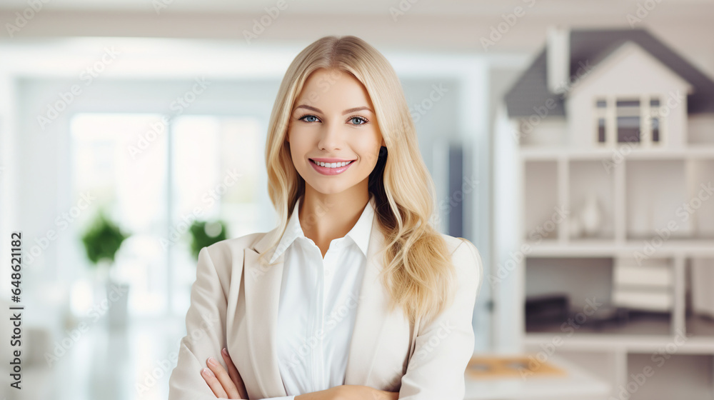 real estate agent in the office real estate agent in the office