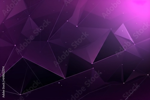 Abstract purple triangles background