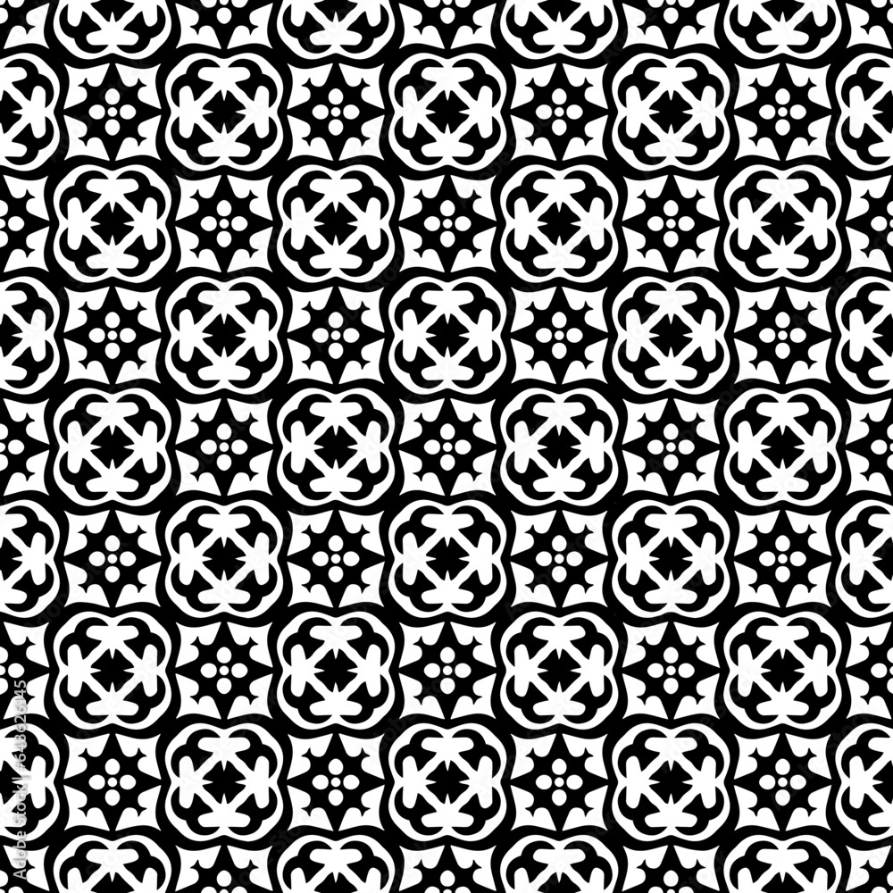 Black and white seamless pattern. Repeat pattern. Abstract background. Monochrome texture. Seamless texture for fashion, textile design, on wall paper, wrapping paper, fabrics and home decor. Black and white seamless pattern. Repeat pattern. Abstract background. Monochrome texture. Seamless texture for fashion, textile design, on wall paper, wrapping paper, fabrics and home decor.