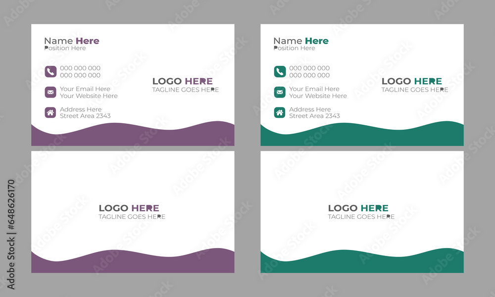 Creative and Clean Business Card 
