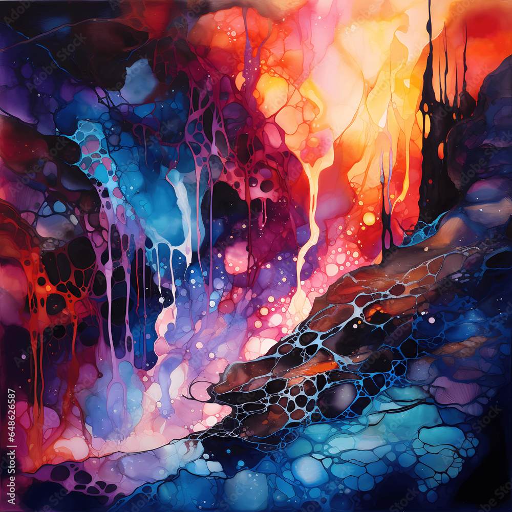 Naklejka premium Abstract wallpaper
