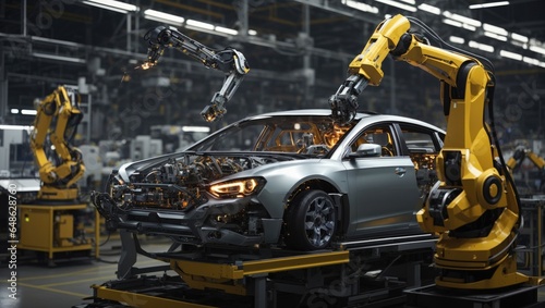 "Precision Fusion: Robotic Welding in the Future of Automotive Manufacturing"