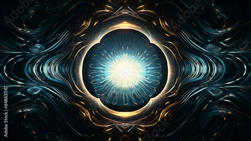 Abstract Art of Sound: Visual Display of Waves
