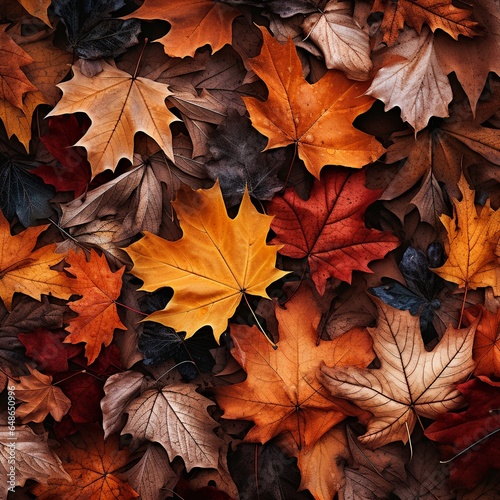 Autumn Leaves  Nature s Colorful Tapestry