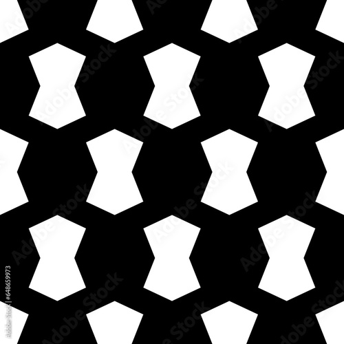 Seamless pattern design with geometrical shapes. Polygons background. Image with repeated figures. Ethnic wallpaper. Mosaic motif. Tiles illustration. Digital paper for textile print. Vector art.