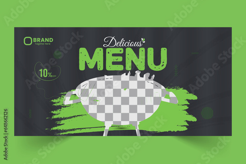 Food menu Billboard Design