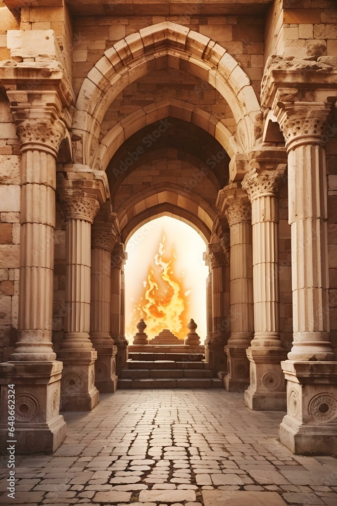 entrance to the entrance to the cathedral of the assumption architecture, arch, church, stone, building, door, cathedral, old, ancient, entrance, europe, spain