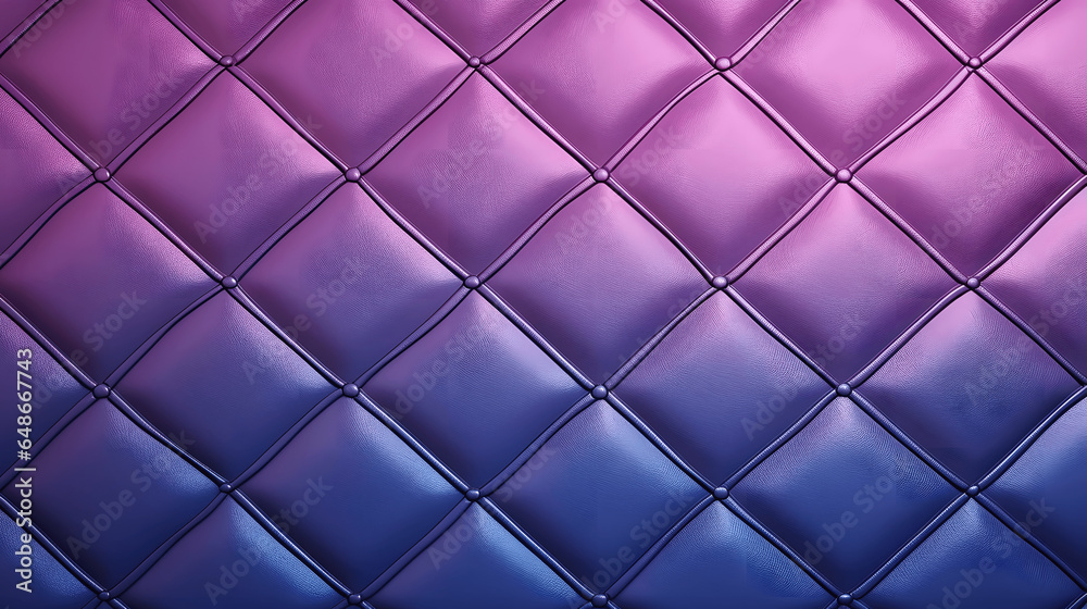 Fototapeta premium A synthwave gradient faux leather background in magenta and navy