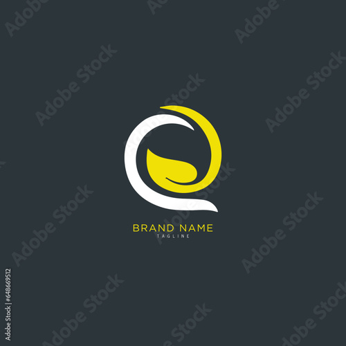 Alphabet letter Initial Q , QQ logo vector design, minimal, innovative, creative, symbol, sign, monogram, template, logotype, concept, branding for premium business typeface, startup, company
