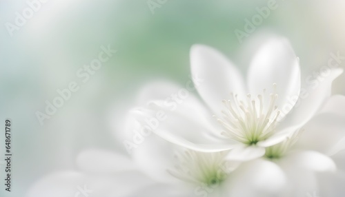 white petal flower in soft style for background