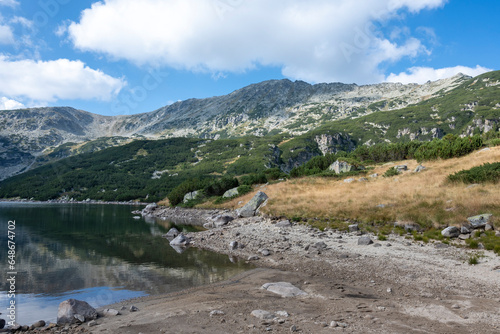 Landscape of The Stinky Lake, Rila mountain, Bulgaria