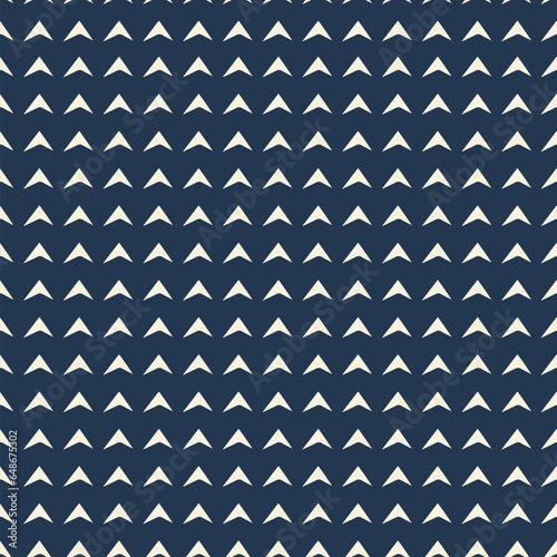 Triangle on a dark. Can be printed on any material: package, merch, fabric, home.