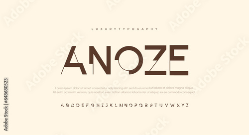 Modern alphabet letters font and logo. Typography Elegant classic serif fonts decorative logos wedding vintage retro concept. vector illustration