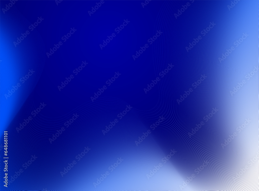 Linear abstract background, vector design 3D lines in perspective, curve and wave lines in motion, smooth and soft backdrop.