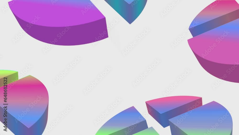 abstract business with clean background animated  