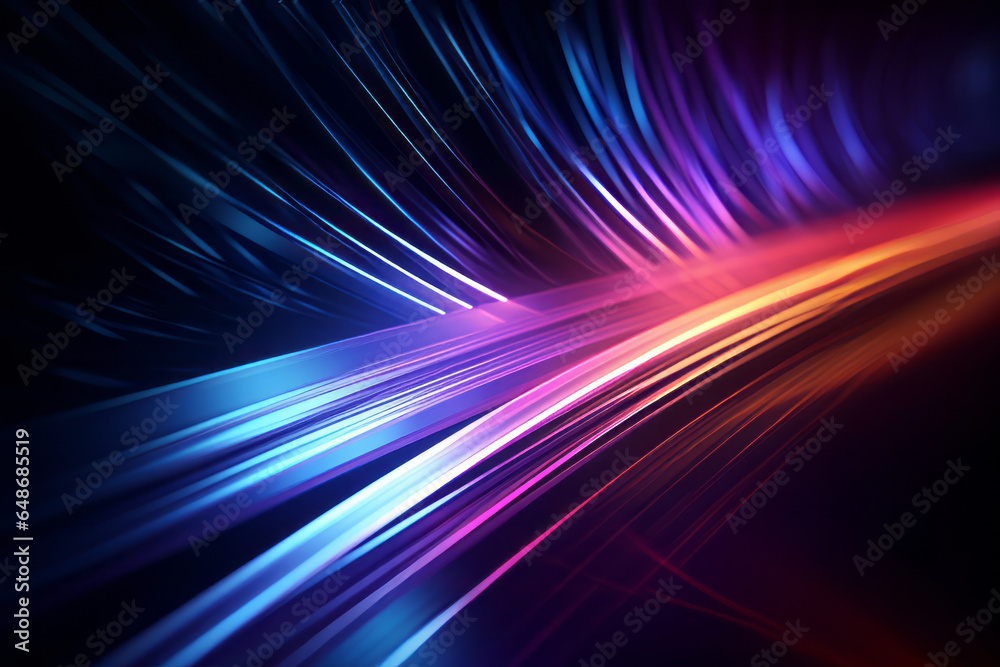 a smooth and flowing wave-like shape that creates a sense of movement