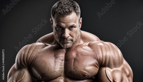 portrait of a man bodybuilder © Tempaloo-com