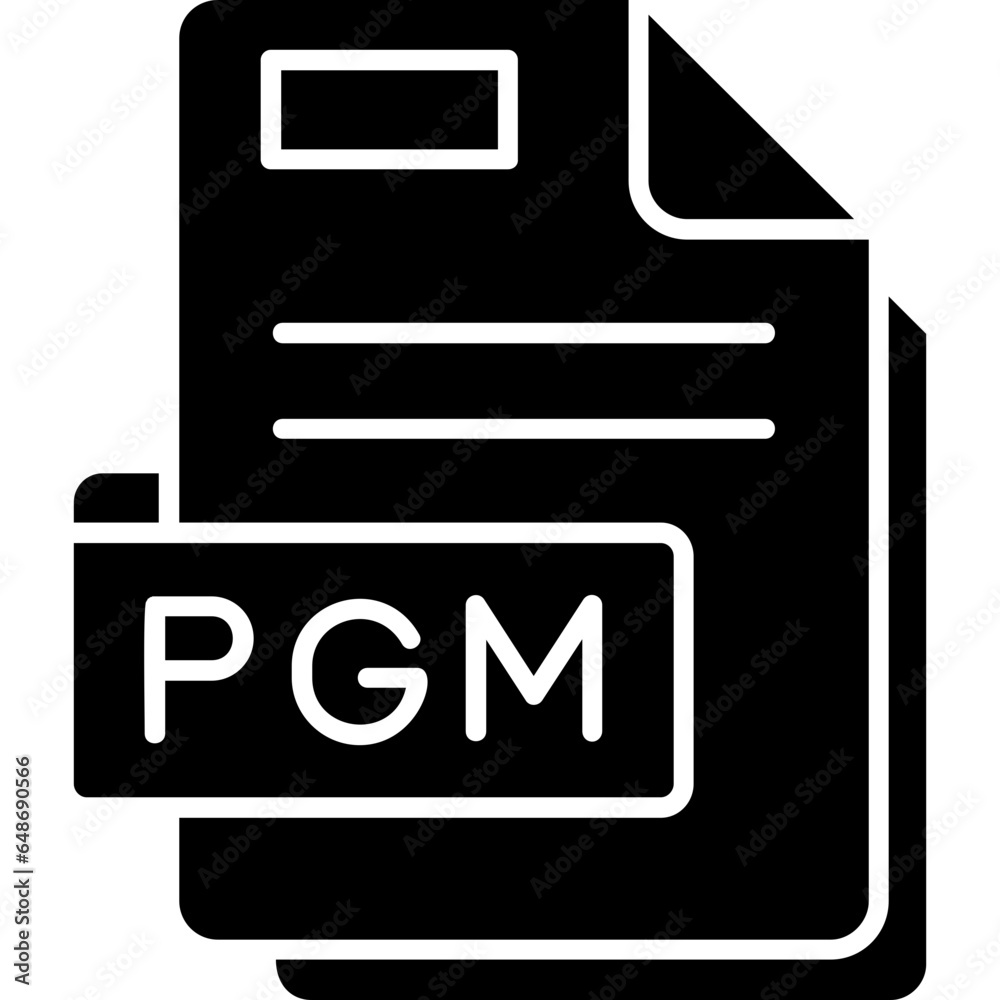 Pgm File Format Icon