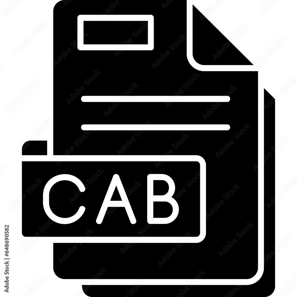 Cab File Format Icon Cab File Format Icon