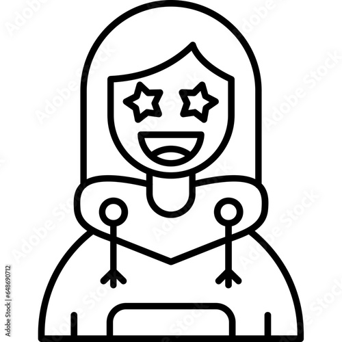 Famous Teenage Girl Icon