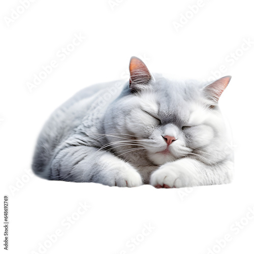 sleeping cat