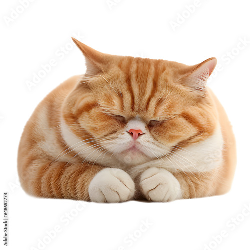 sleeping cat