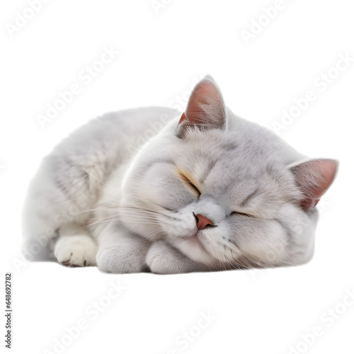 sleeping cat