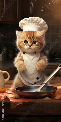 Culinary Adventures of a Tiny Kitten Chef