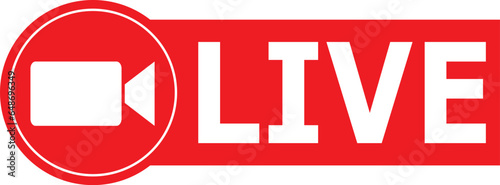 live icon vector.