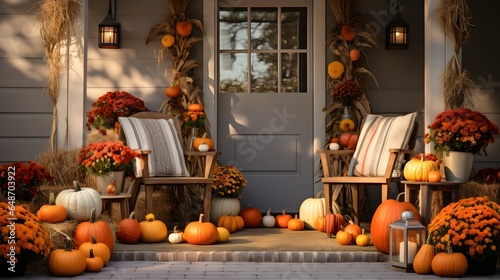 Enchanting Fall Decor and Cozy Autumn Decoration Photo Collection