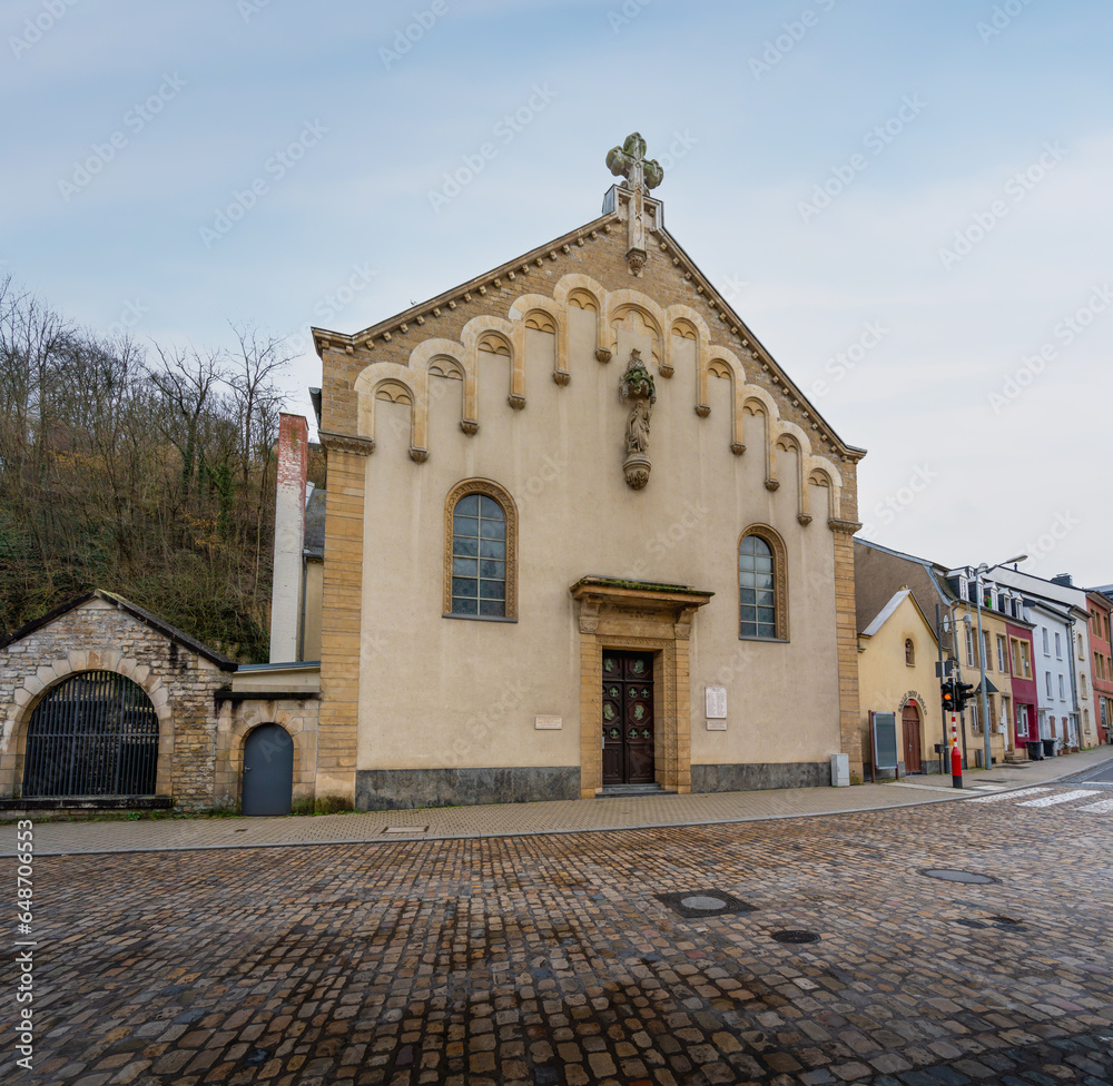 Fototapeta premium Romanian Orthodox Church Nativity of the Lord - Luxembourg City, Luxembourg